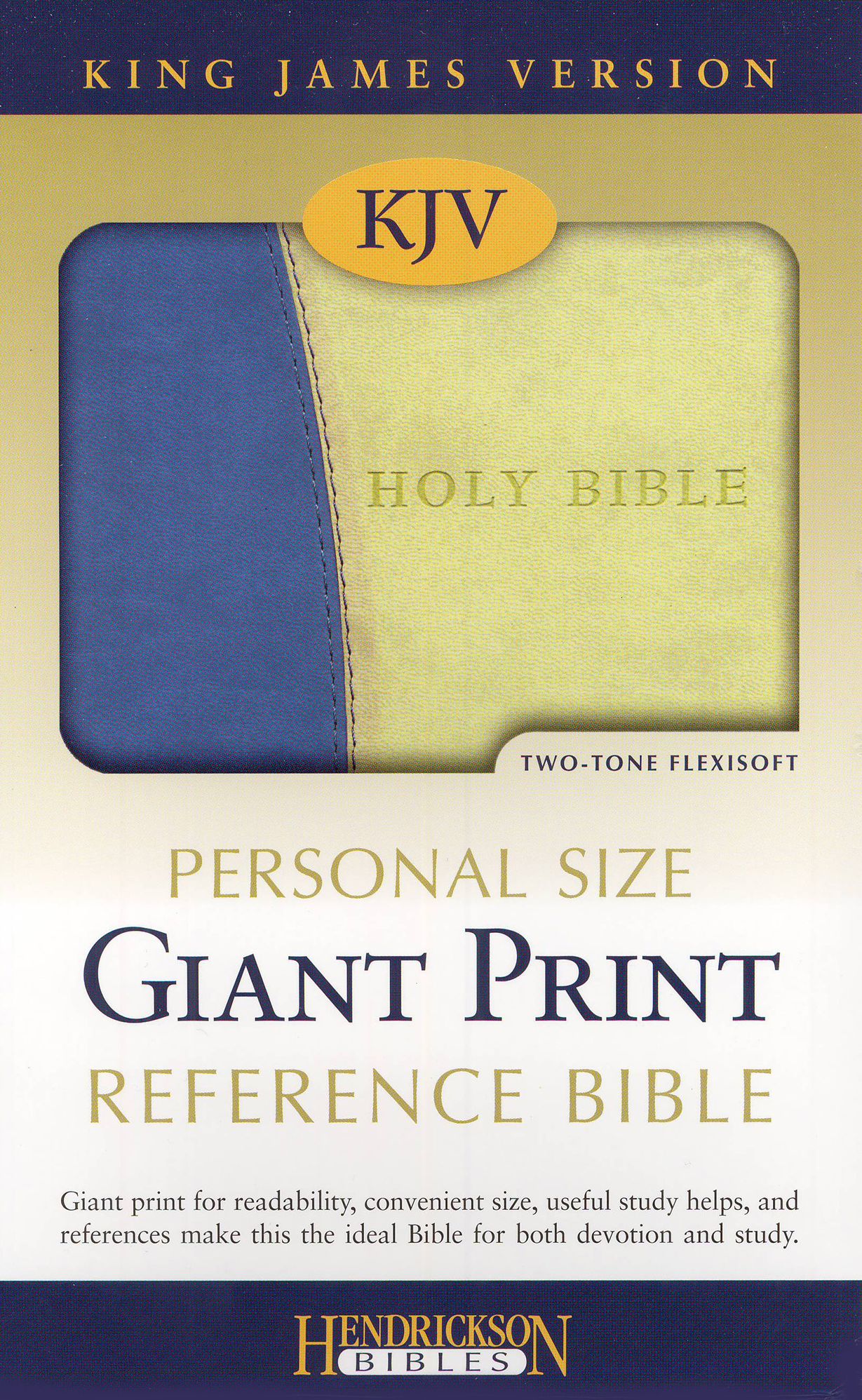 KJV Personal Size Giant Print Reference Bible
