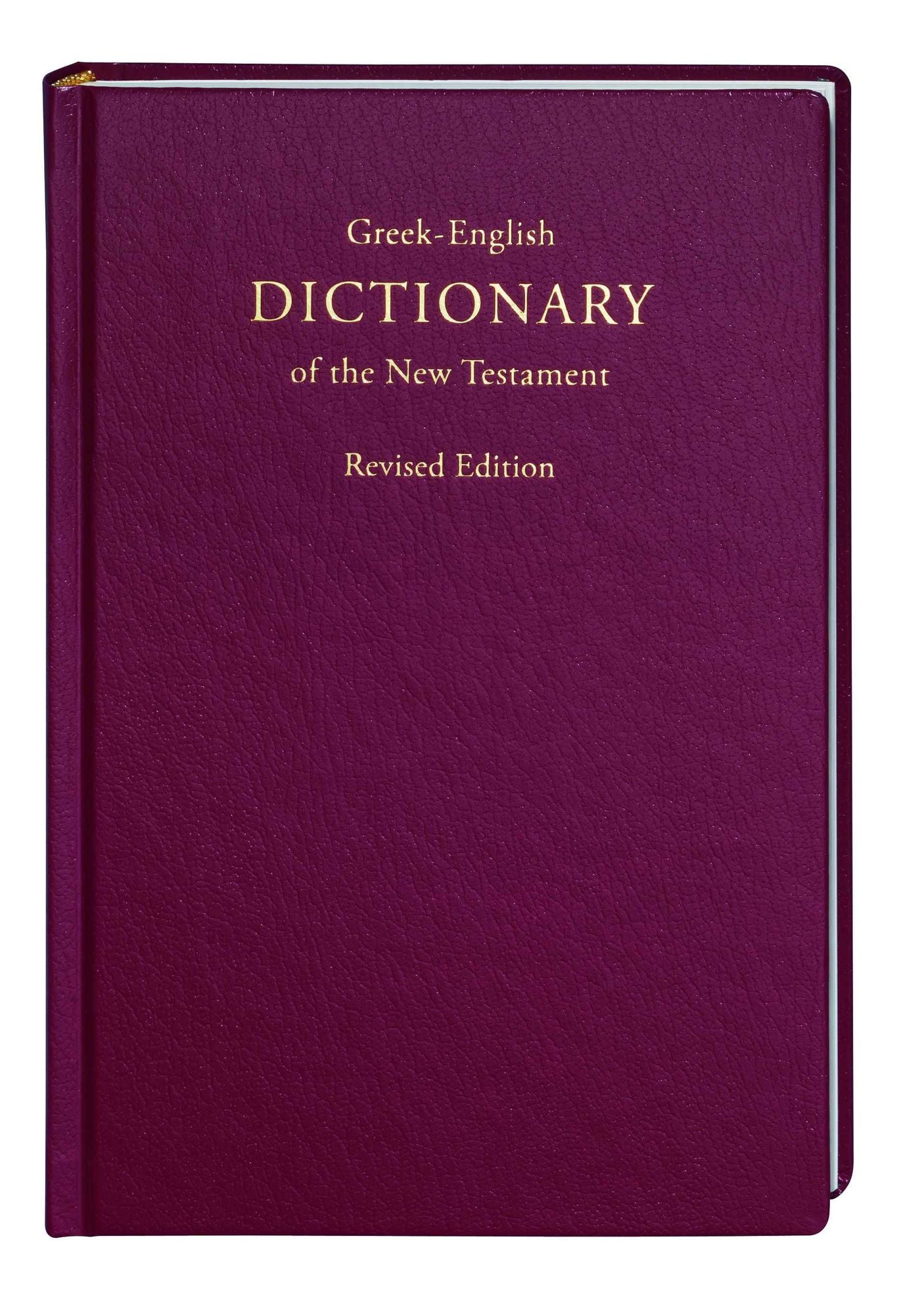 A Concise Greek-English Dictionary of the NT, Hardcover