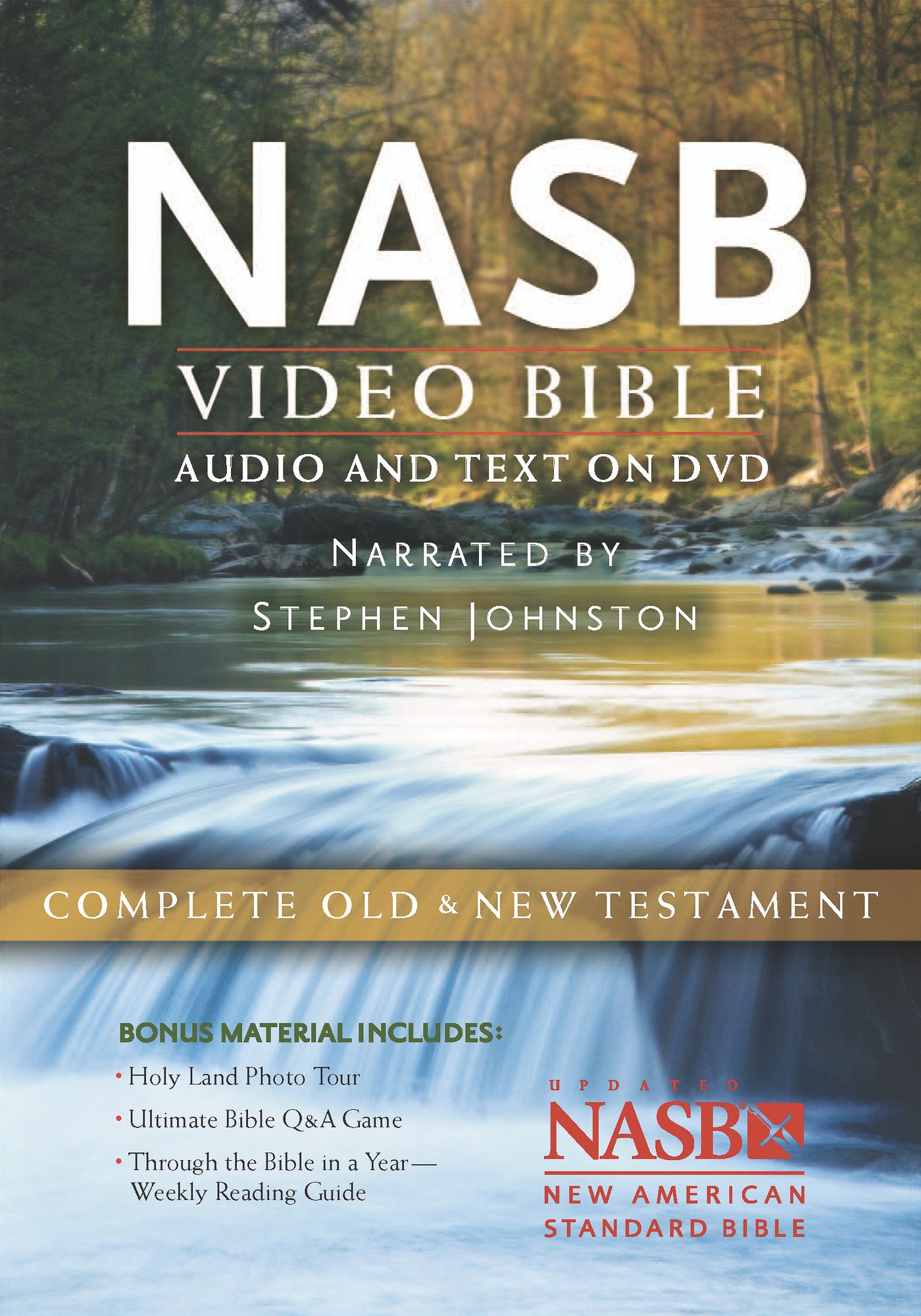 NASB Video Bible: Audio and Text on DVD