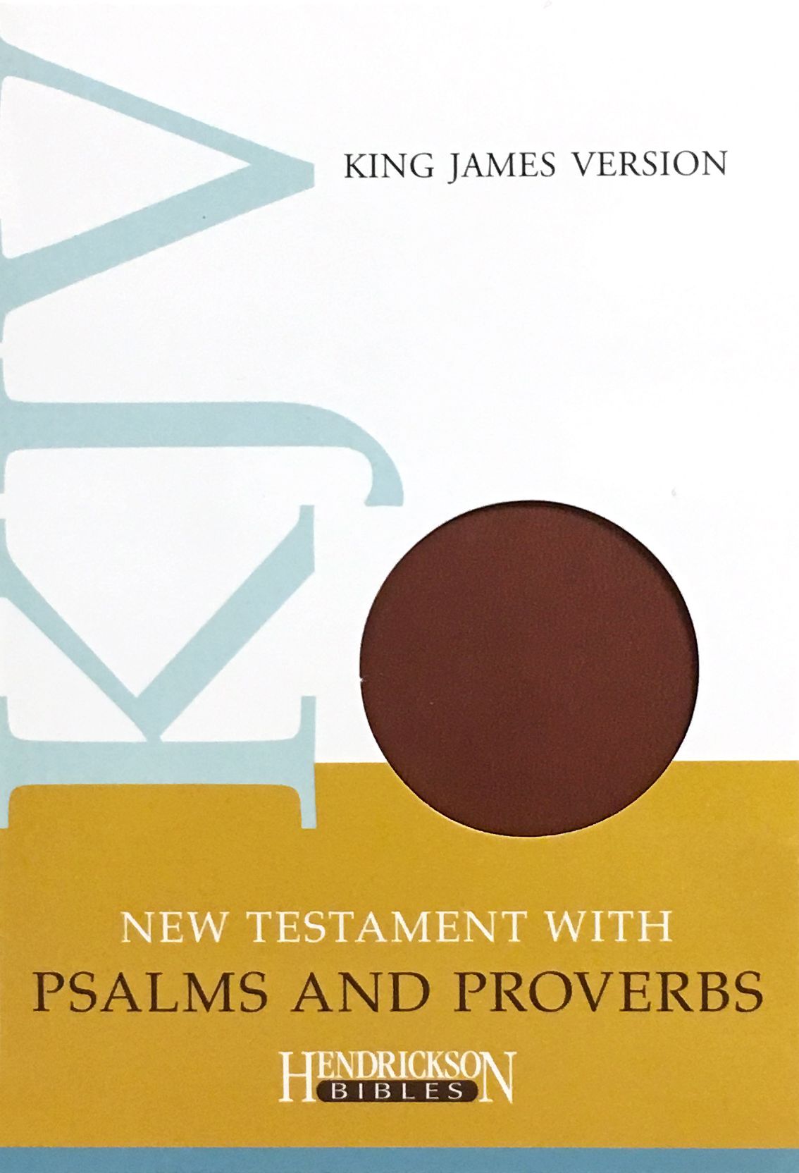 KJV New Testament, with Psalms and Proverbs Espresso