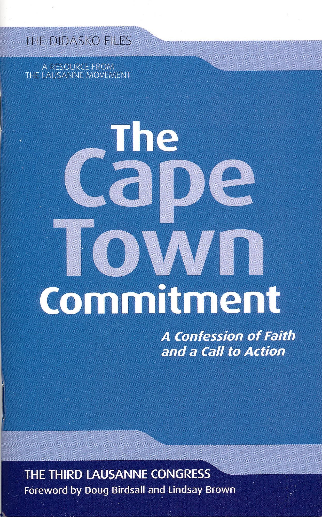 The Cape Town Commitment, A Confession of Faith and a Call to Action