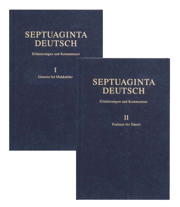 Septuaginta Deutsch: Erlauterungen Und Kommentare