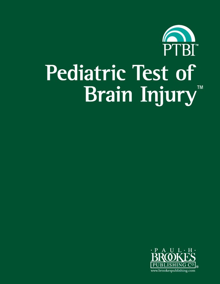 Pediatric Test of Brain Injury Set (Examiner's Manual, Stimulus Book & Test Forms)