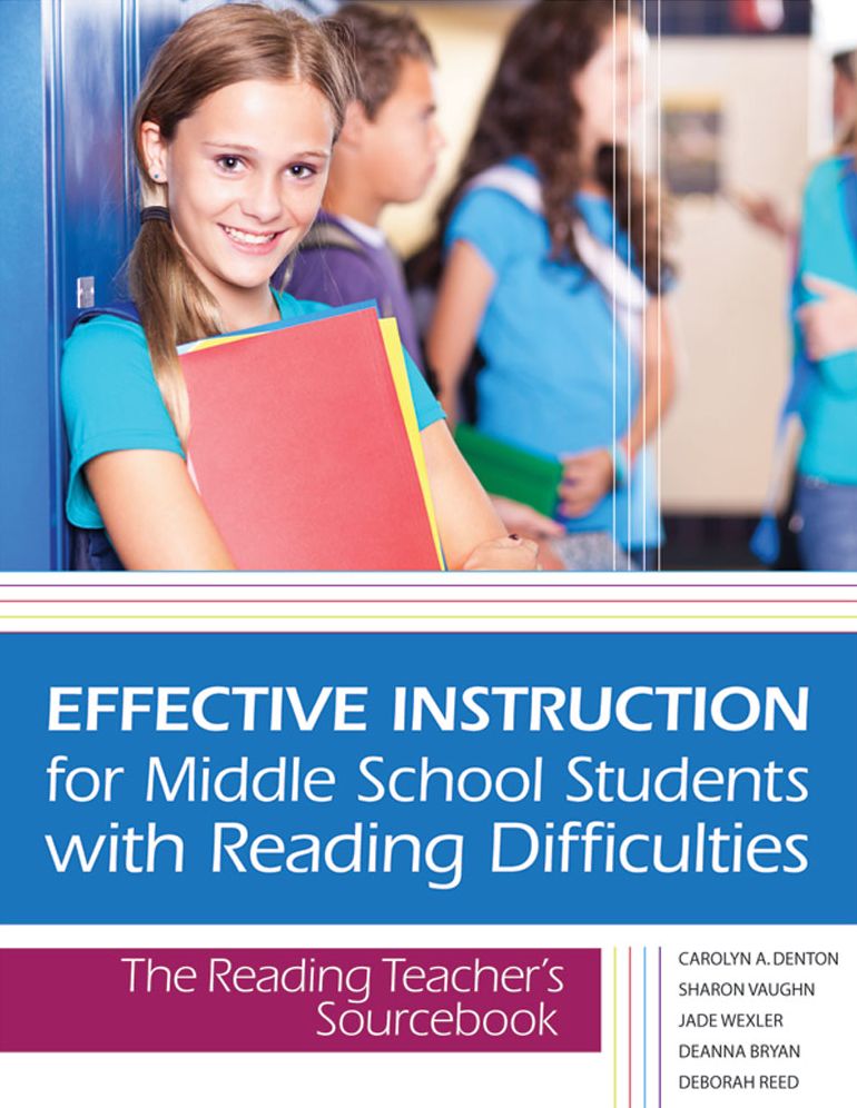 Effective Instruction for Middle School Students with Reading Difficulties: The Reading Teacher's Sourcebook
