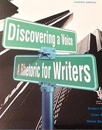Discovering a Voice : Rhetoric... (Custom)