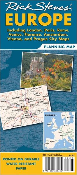 Rick Steves' Europe Map