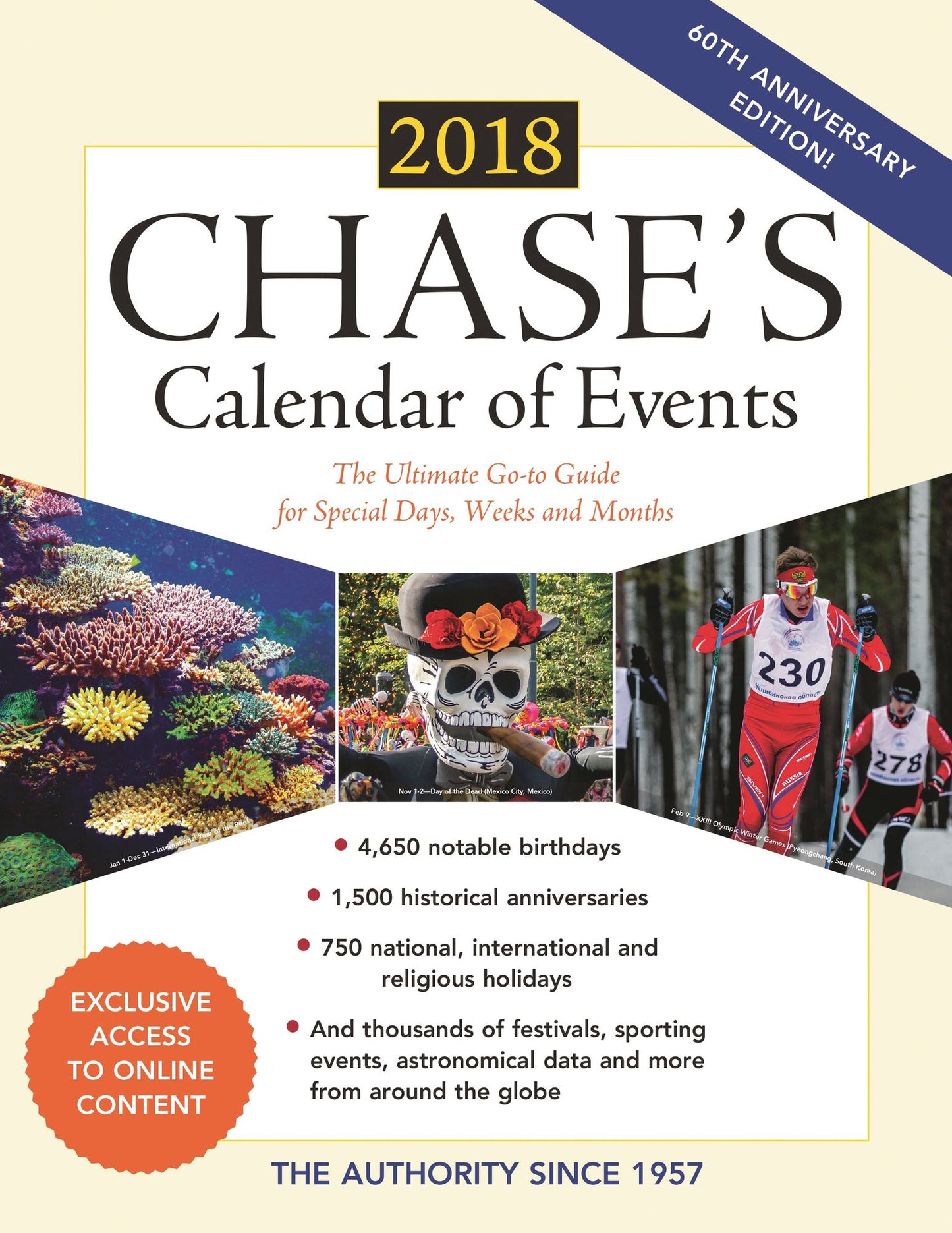 Chase's Calendar of Events 2018: The Ultimate Go-to Guide for Special Days, Weeks and Months