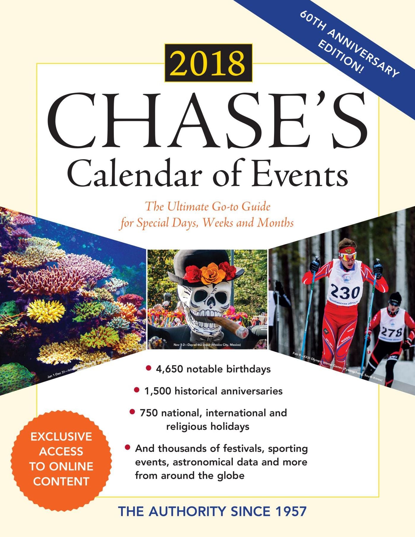 Chase's Calendar of Events 2018: The Ultimate Go-to Guide for Special Days, Weeks and Months