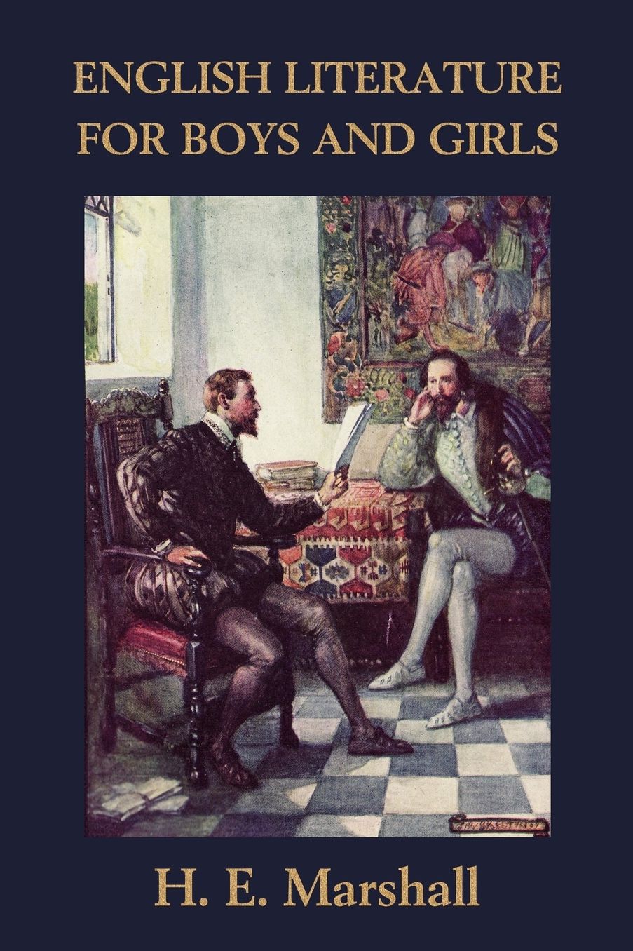 English Literature For Boys And Girls, Illustrated Edition (Yesterday's Classics)