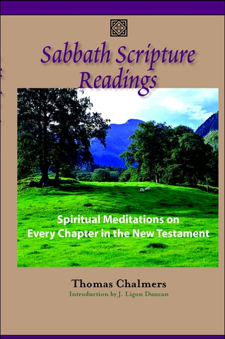 Sabbath Scripture Readings: Meditations