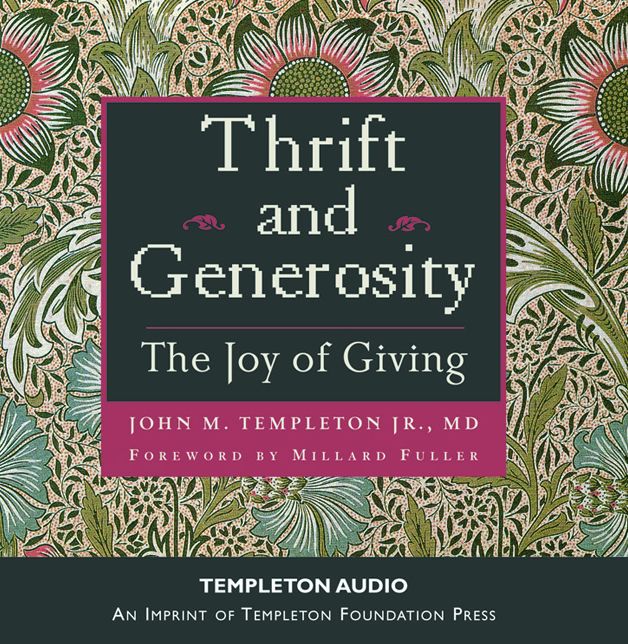 Thrift and Generosity: The Joy of Giving