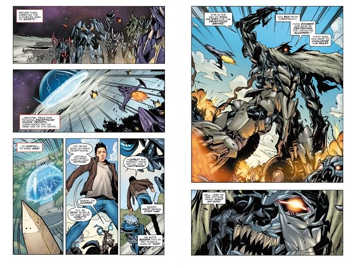 Transformers: Dark of the Moon Official Movie Adaptation, Volume 3