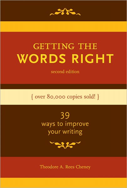 Getting the Words Right (PagePerfect NOOK Book)