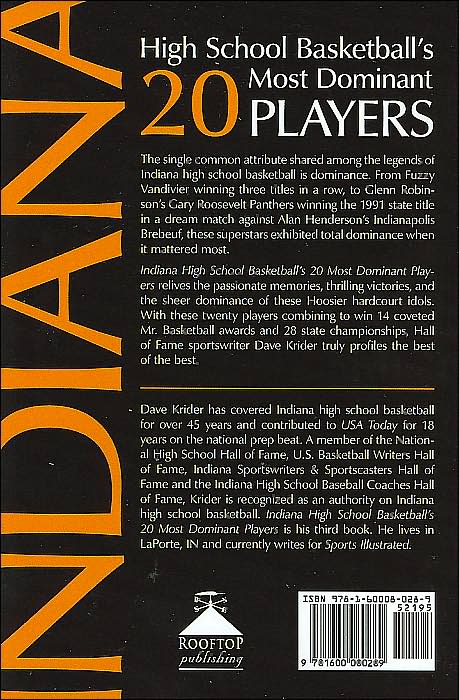 Indiana High School Basketball's 20 Most Dominant Players