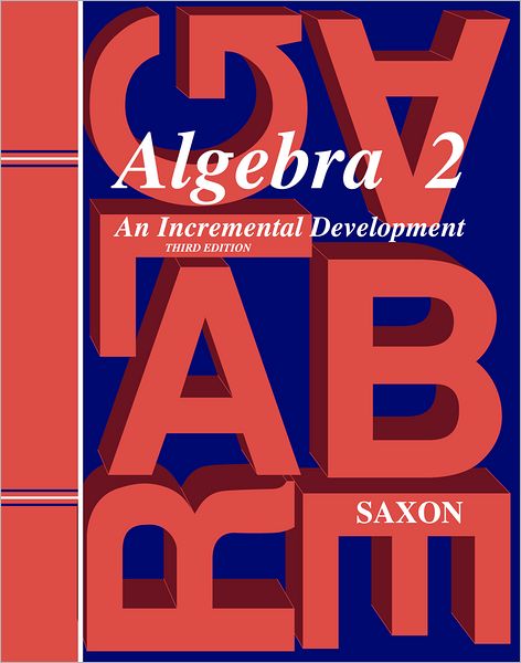 Saxon Algebra 2, 3rd Edition Tests only