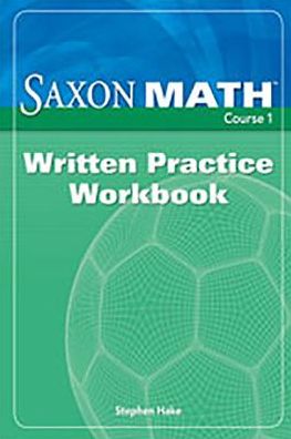 Math Course 1 Written Practice Workbook