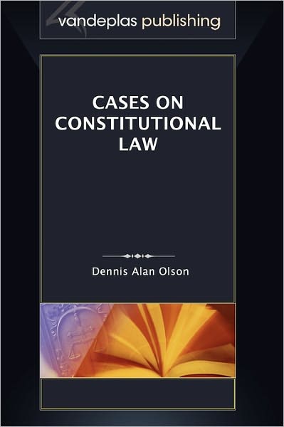 Cases On Constitutional Law