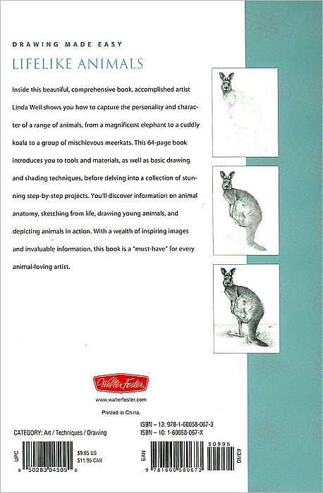 Lifelike Animals: Discover your "inner artist" as you learn to draw animals in graphite