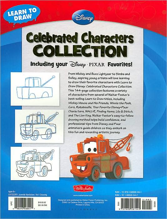 Learn to Draw Disney Celebrated Characters Collection: Including your Disney*Pixar Favorites!