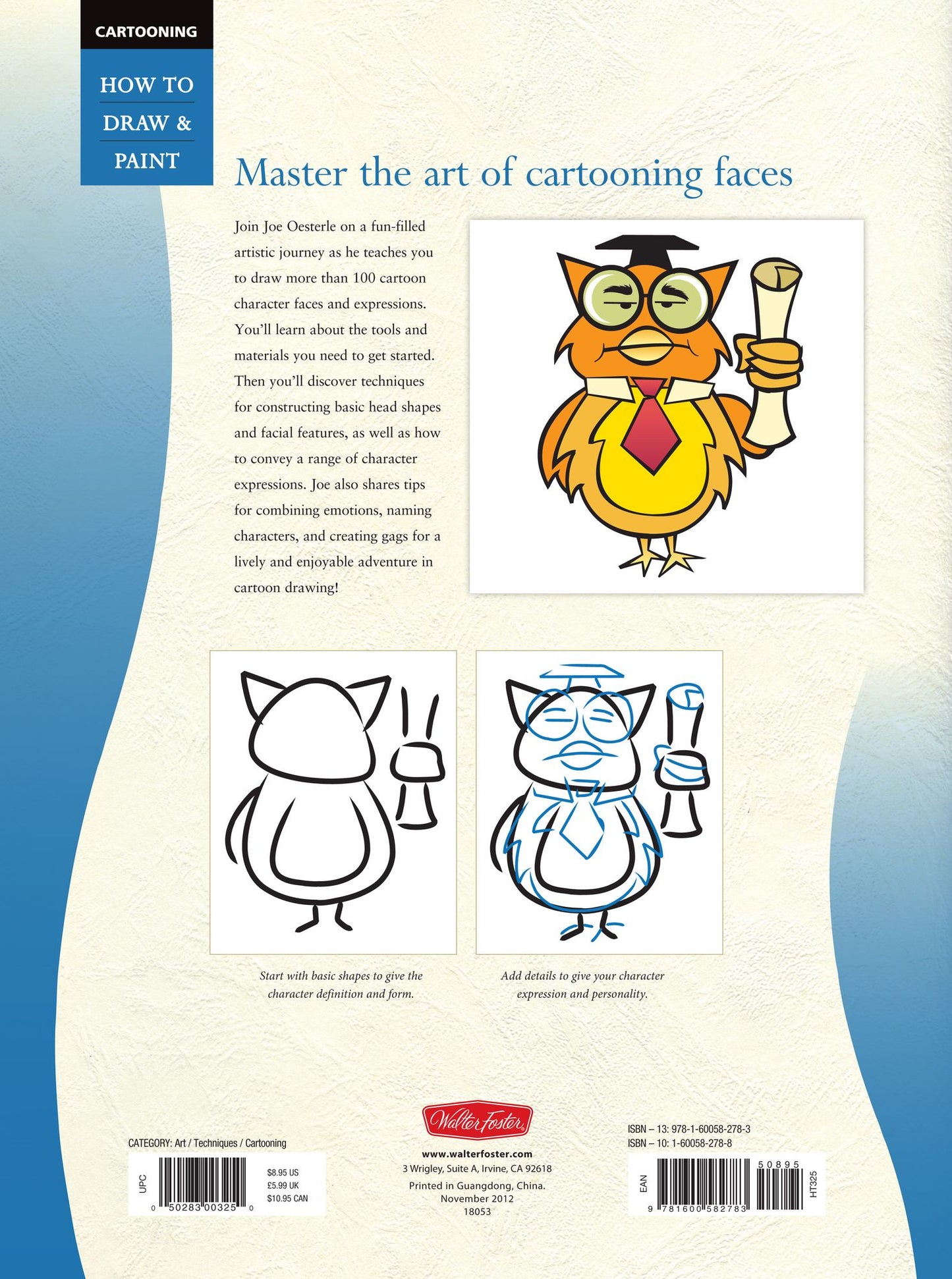 Cartooning: 100 Cartoon Faces & Expressions