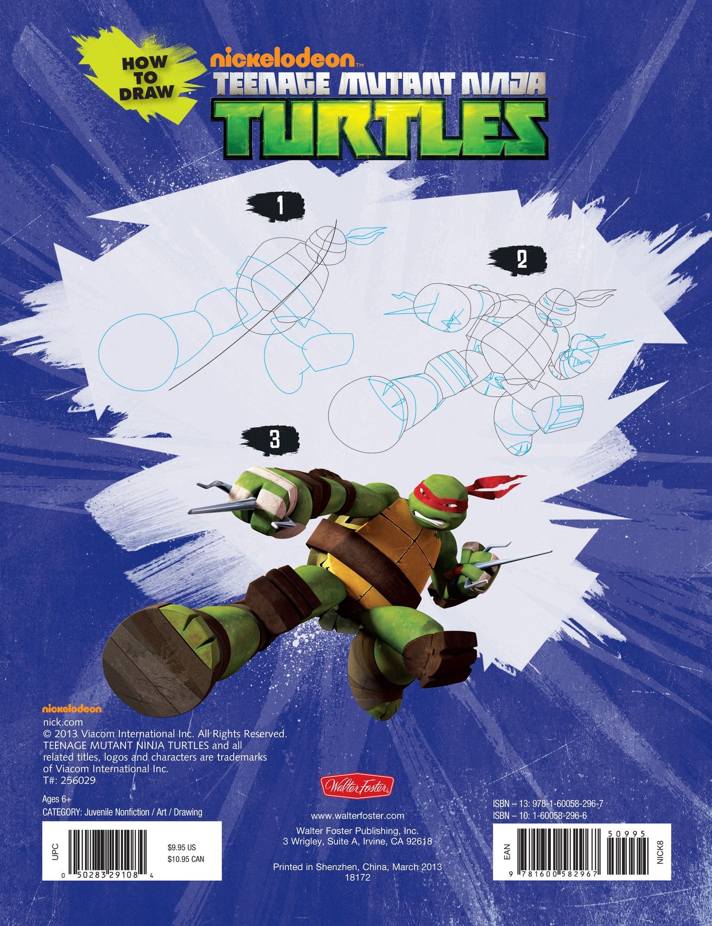 How to Draw Teenage Mutant Ninja Turtles: Learn to draw Leonardo, Raphael, Donatello, and Michelangelo step by step!