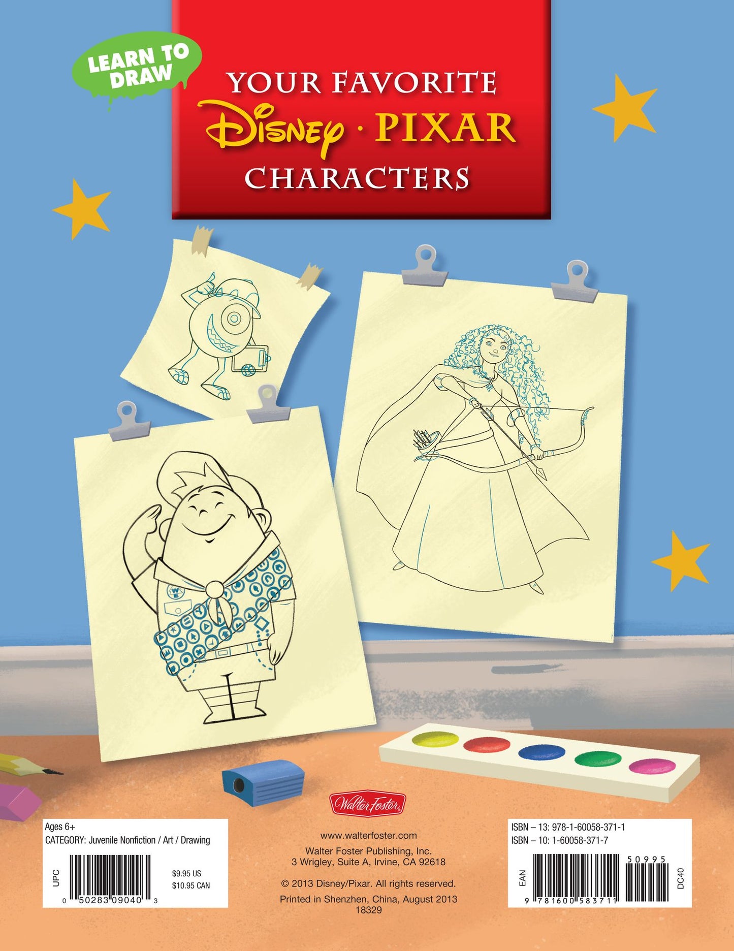 Learn to Draw Your Favorite Disney*Pixar Characters: Featuring Woody, Buzz Lightyear, Lightning McQueen, Mater, and other favorite characters