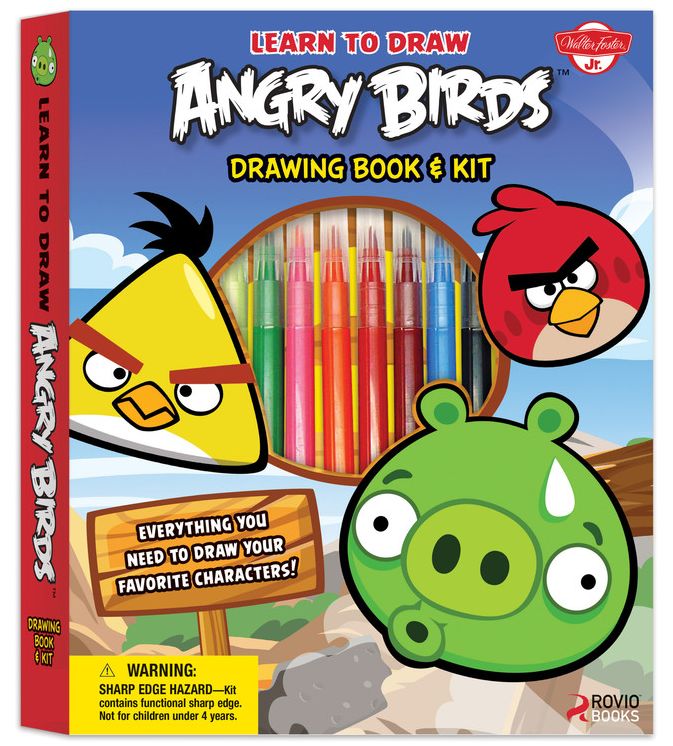 Learn to Draw Angry Birds Drawing Book & Kit: Includes everything you need to draw your favorite Angry Birds characters!