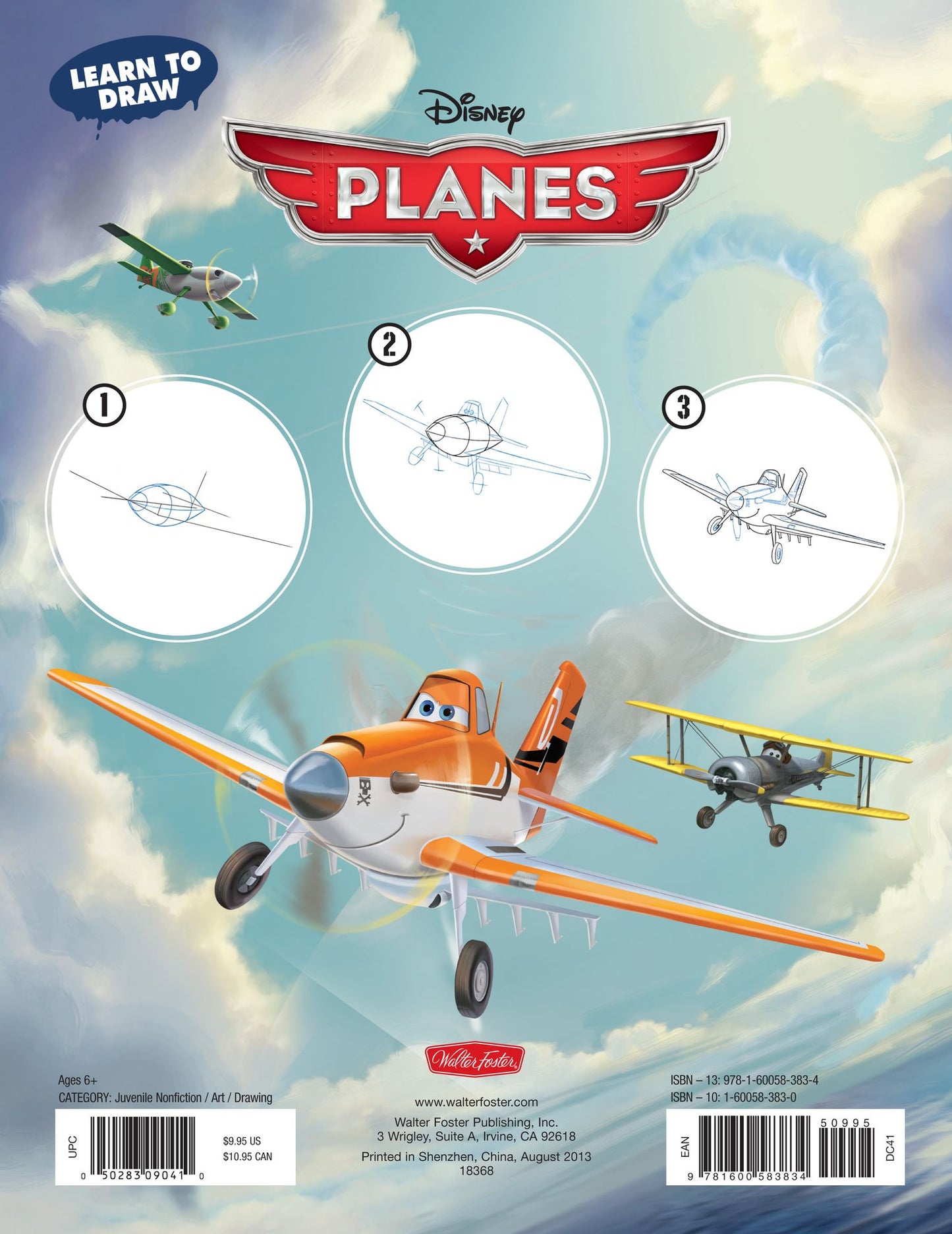 Learn to Draw Disney's Planes: Featuring Dusty Crophopper, Skipper Riley, Ripslinger, El Chupacabra, and All Your Favorite Characters!