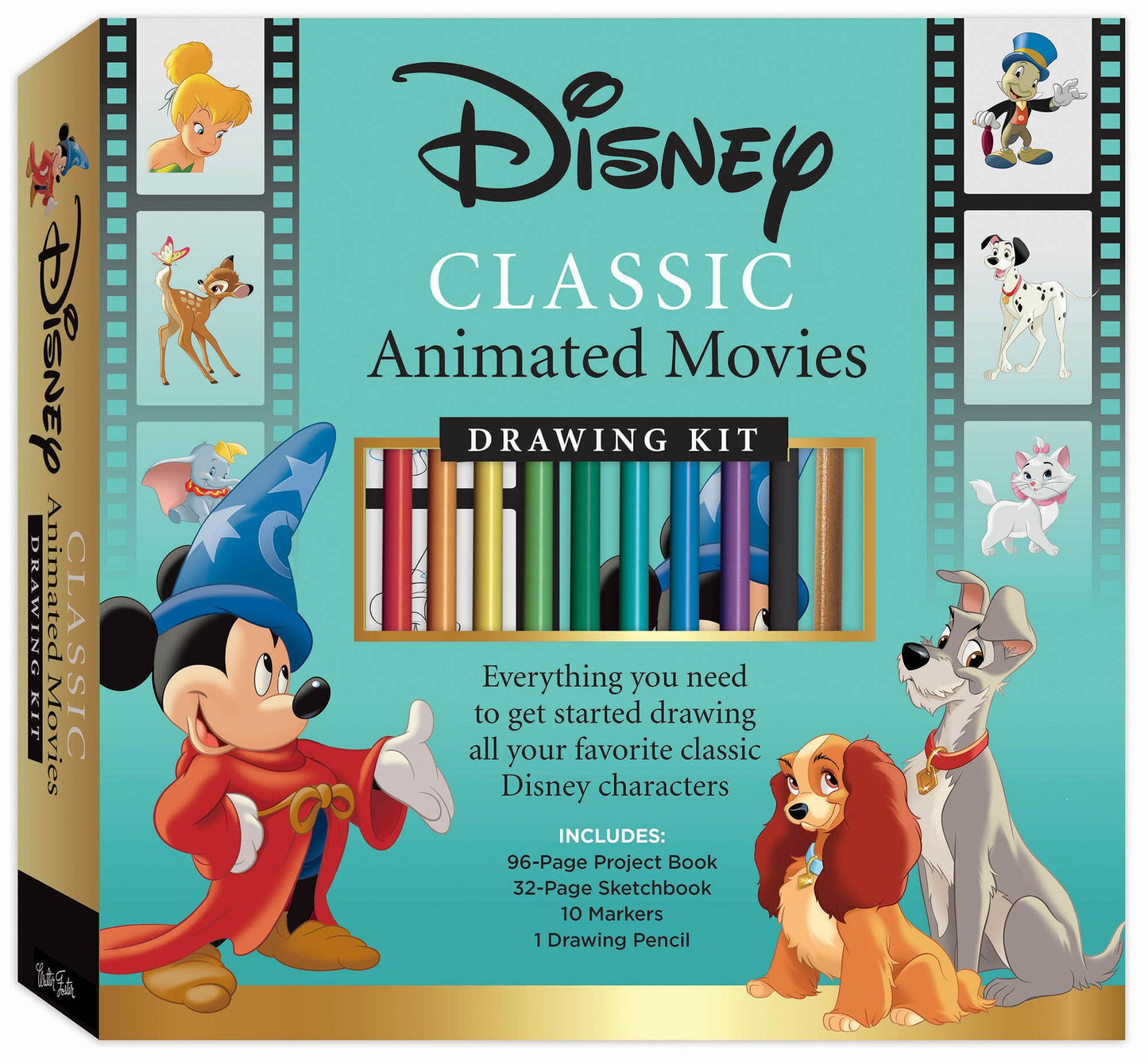 Disney Classic Animated Movies Drawing Kit