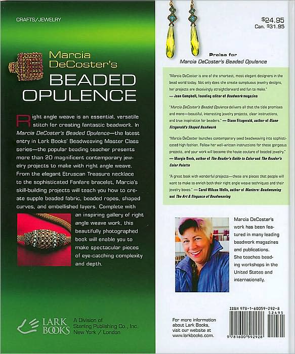 Marcia DeCoster's Beaded Opulence: Elegant Jewelry Projects with Right Angle Weave