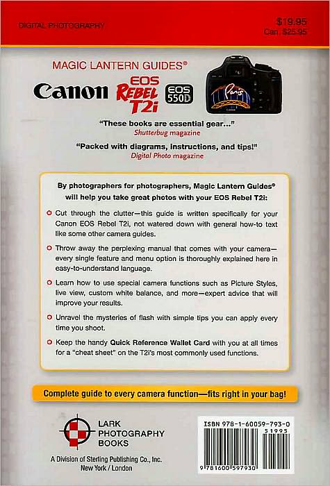 Magic Lantern Guides: Canon EOS Rebel T2i/EOS 550D