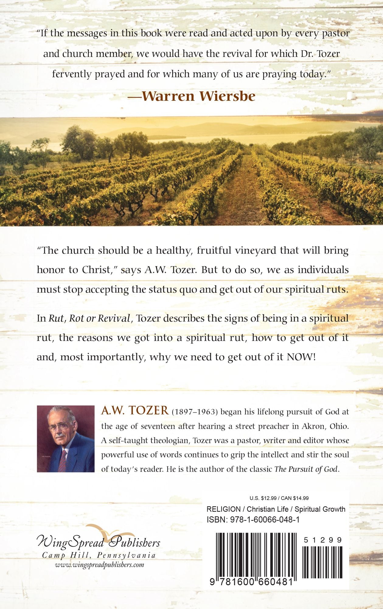 Rut, Rot or Revival: The Problem of Change and Breaking Out of the Status Quo