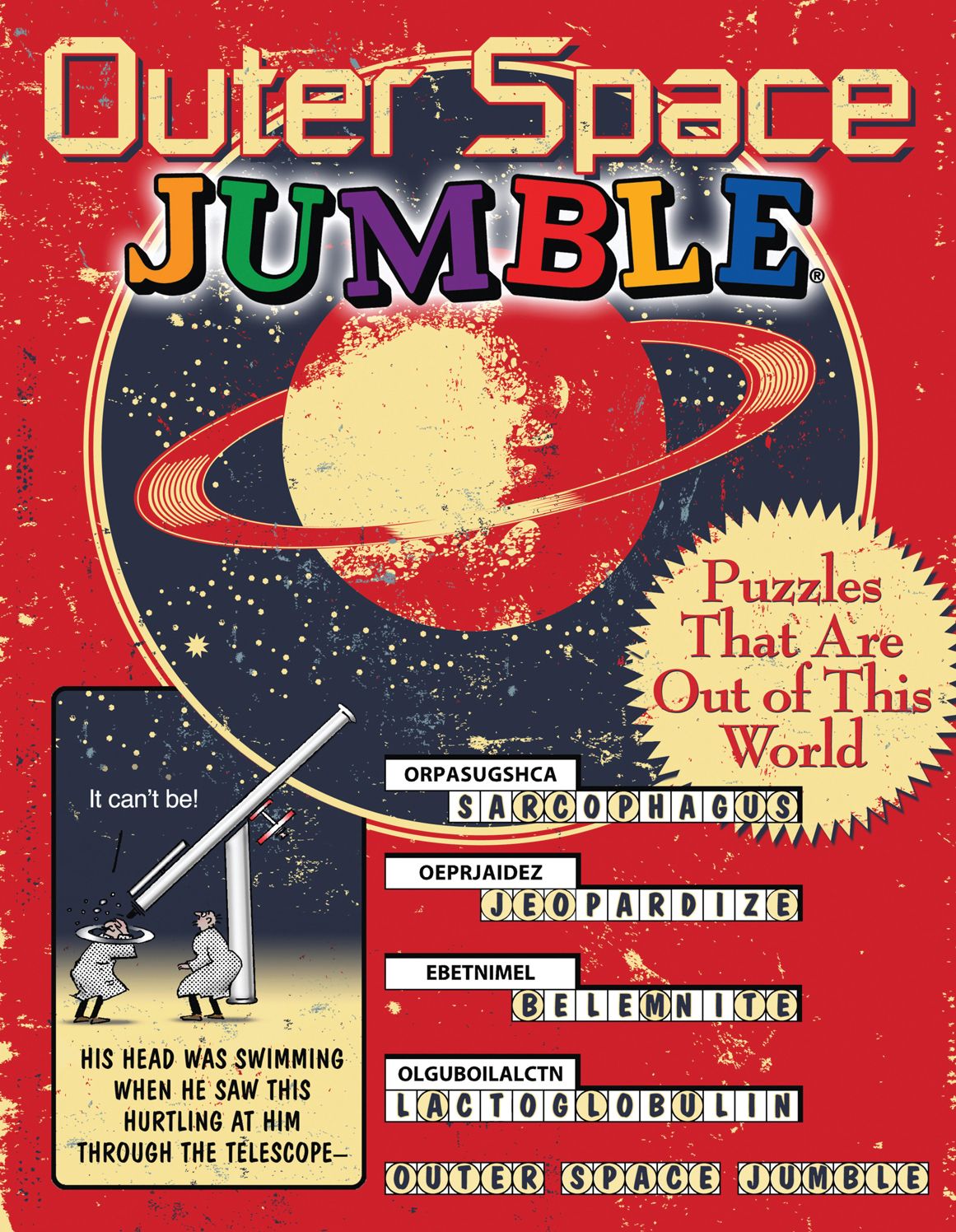 Outer Space Jumble: Puzzles That Are Out of This World