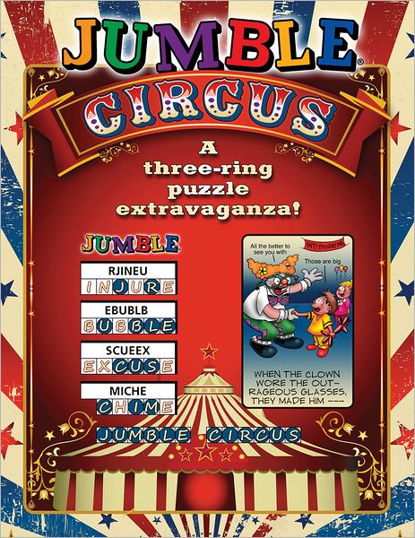 Jumble Circus: A Three-Ring Puzzle Extravaganza!