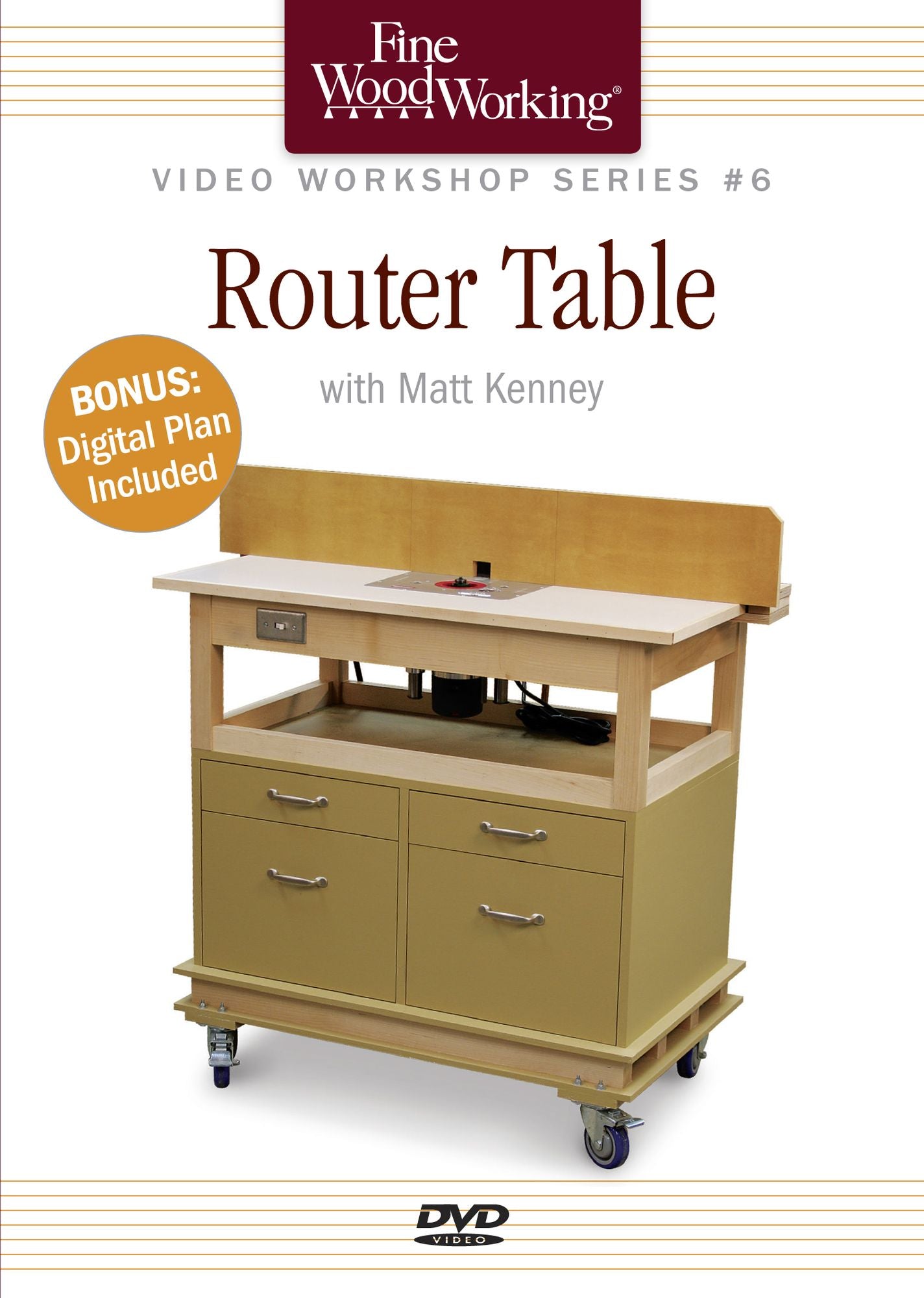 Fine Woodworking Video Workshop Series - Router Table