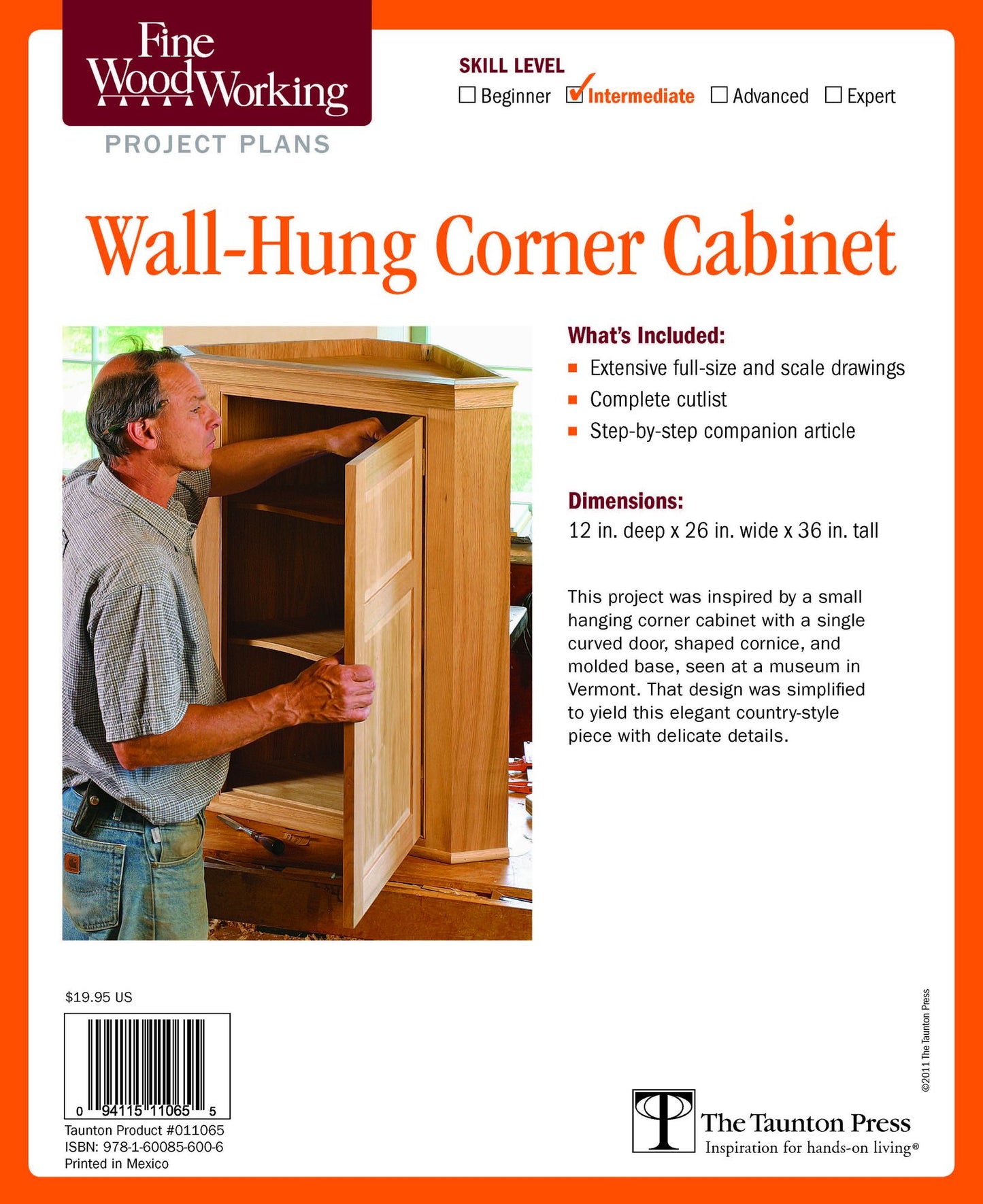 Wall-Hung Corner Cabinet