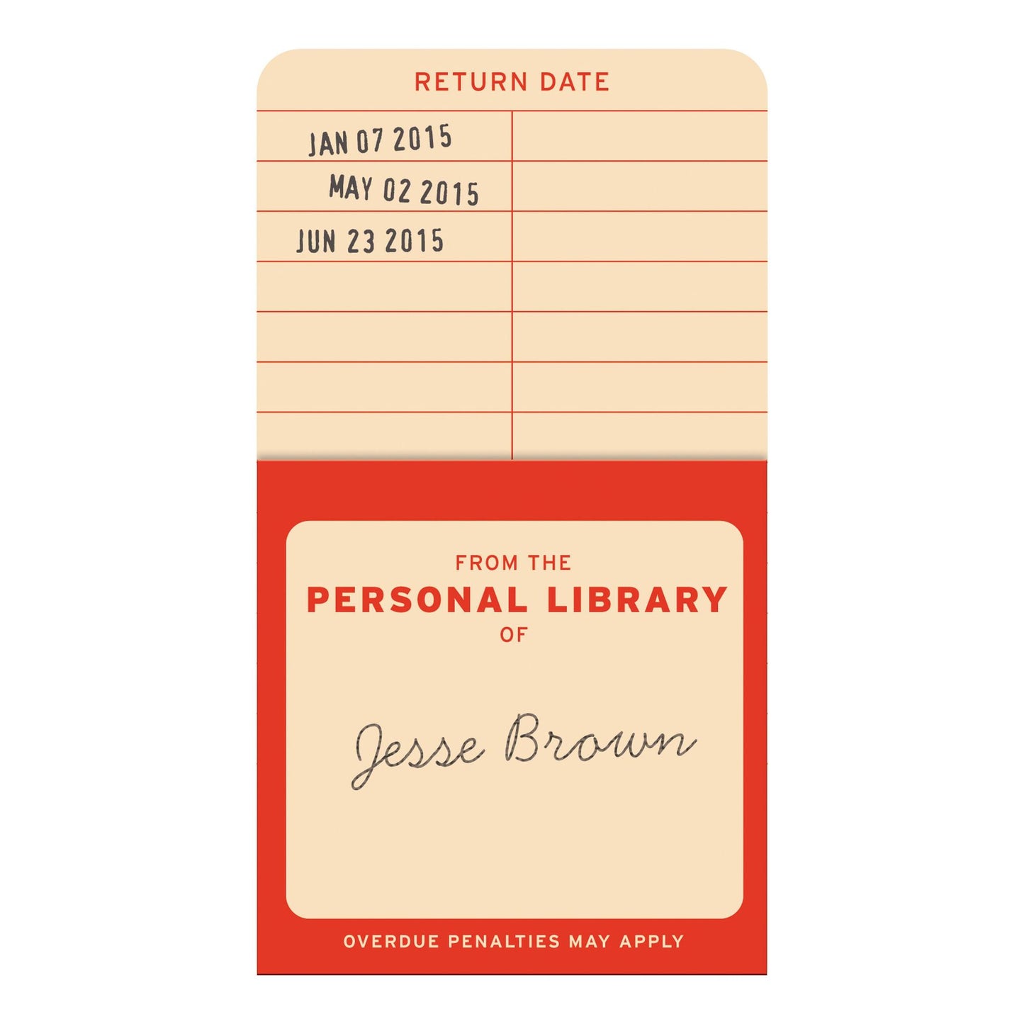 Personal Library Kit Refill