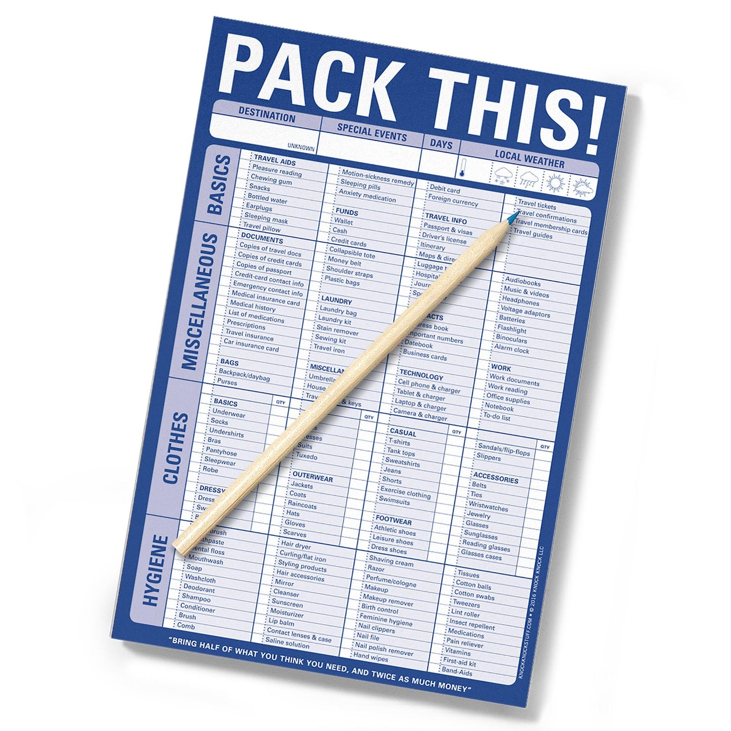 Pack This : Pad