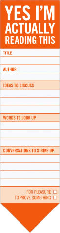 Actually Reading This Bookmark Pad