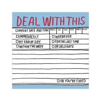 Deal With This : Hl Sticky Note