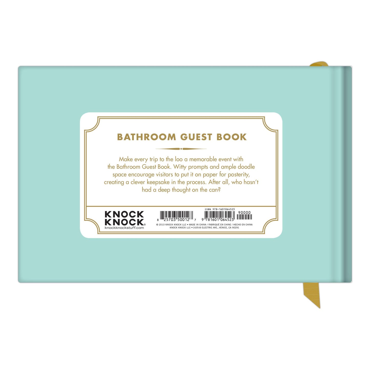 Bathroom : Guest Book