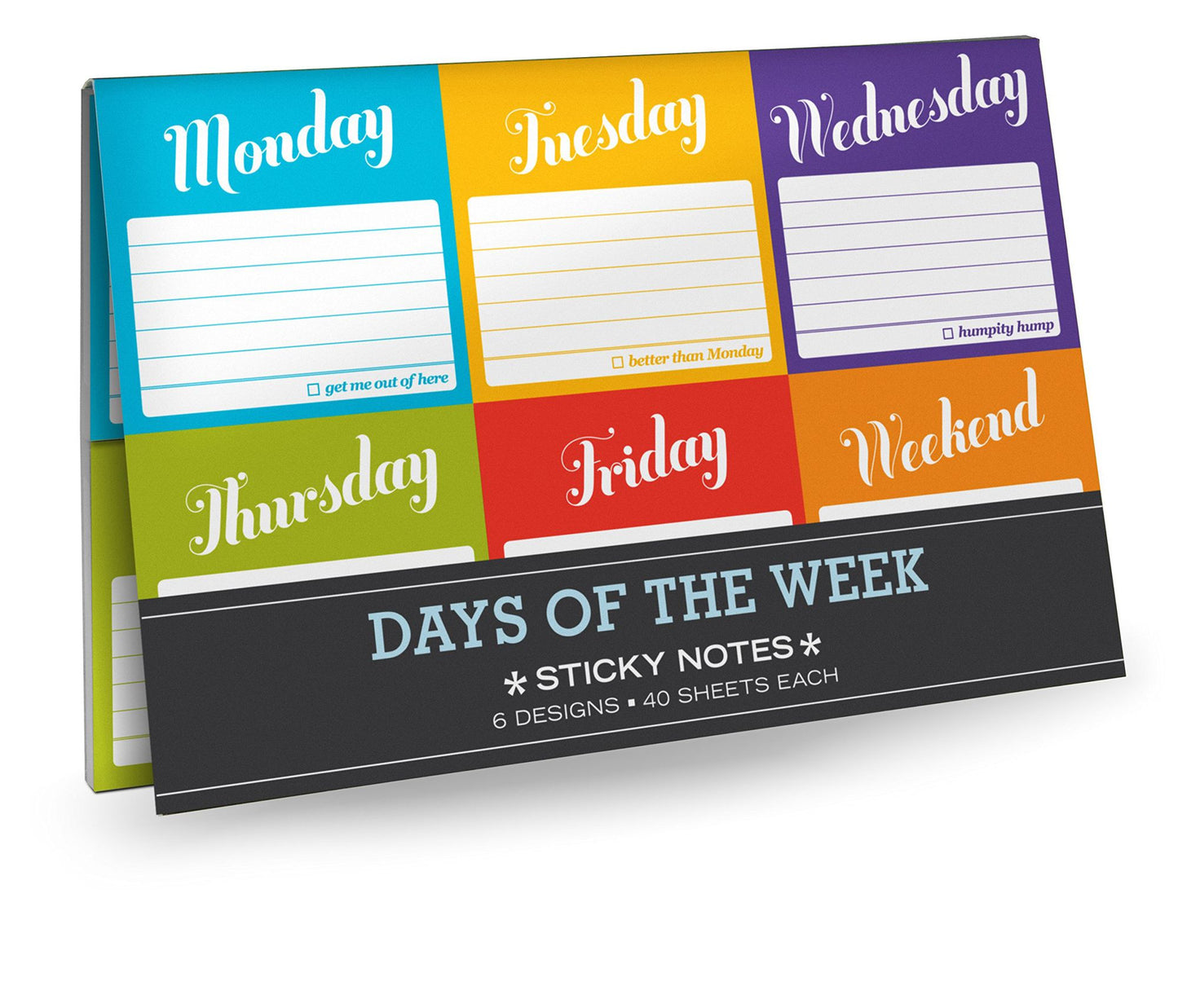 Days of the Week : Sticky Note Packet