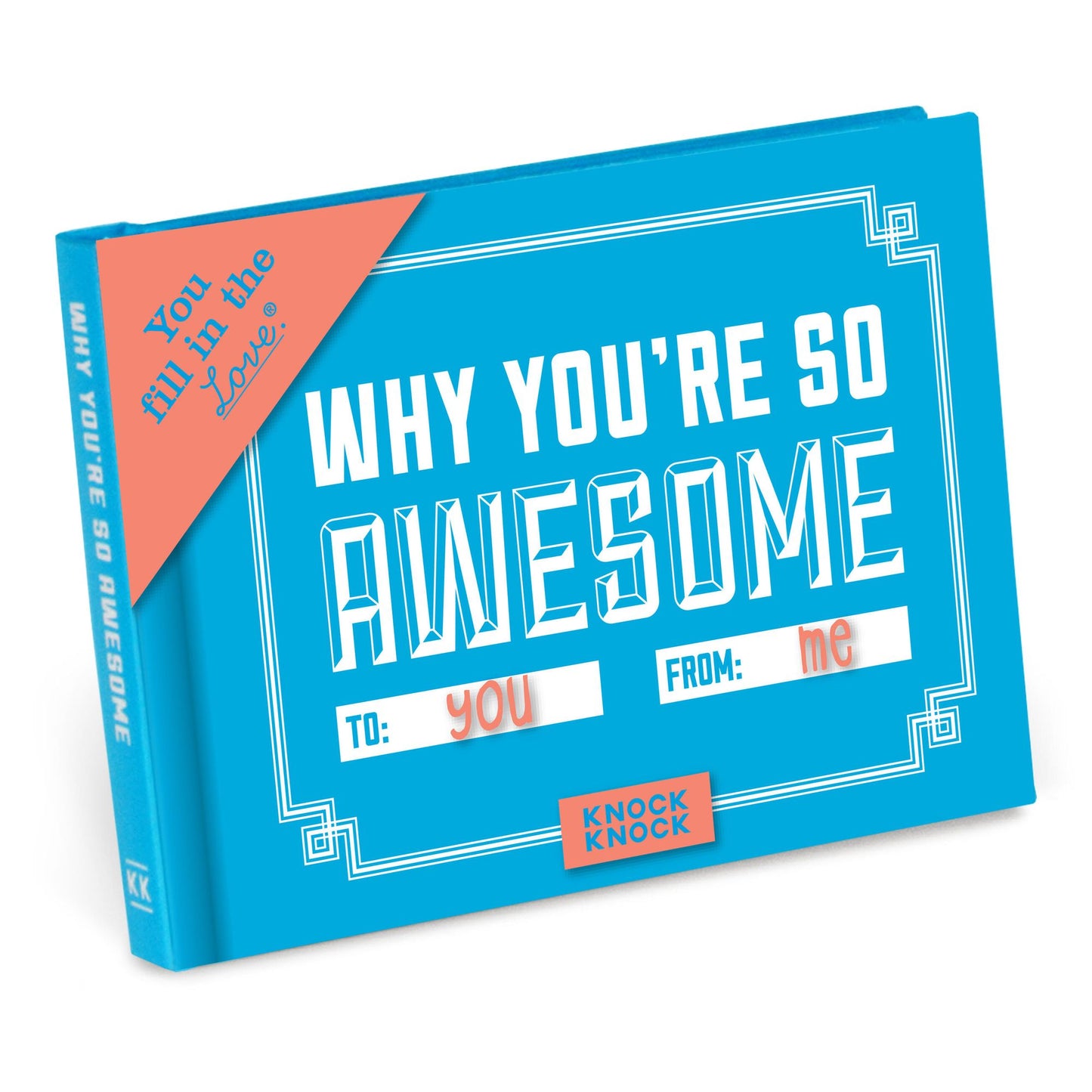 Why You're So Awesome Fill-in-the-blank Journal