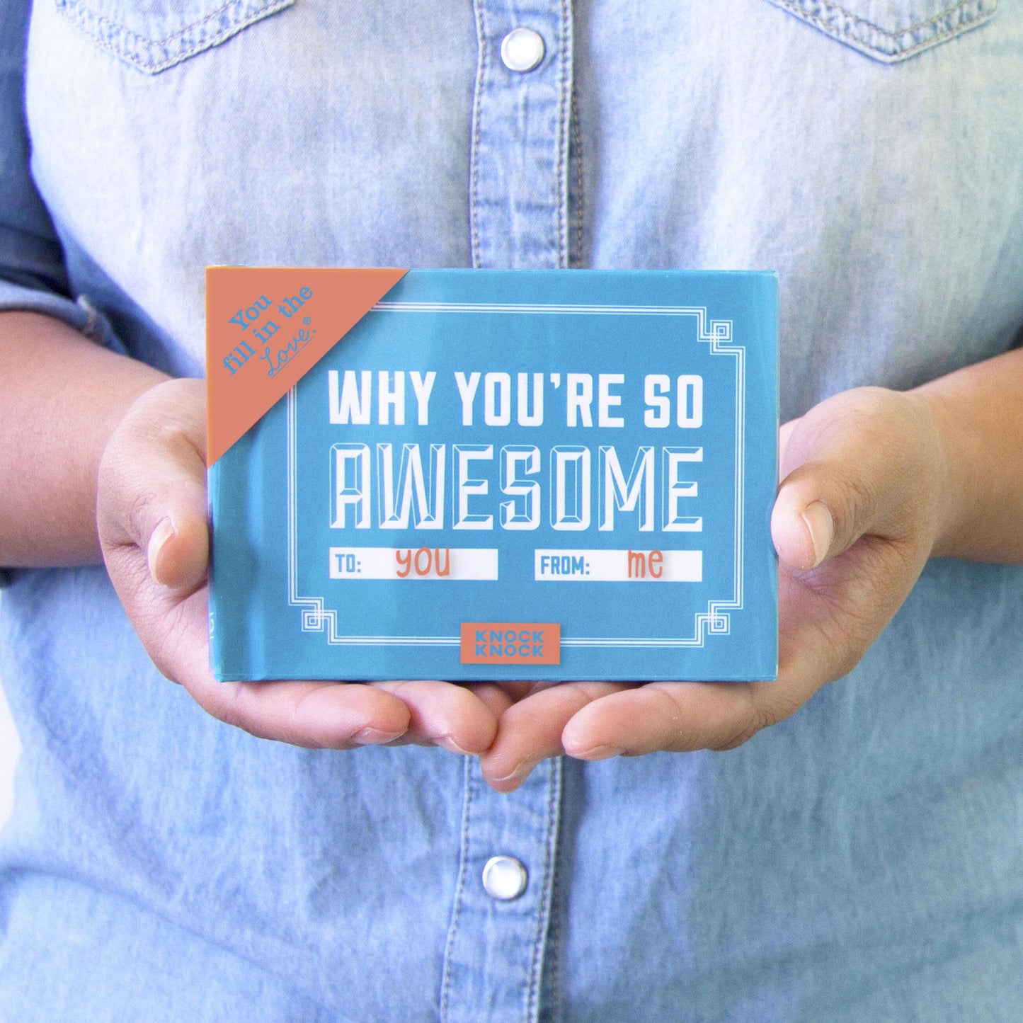 Why You're So Awesome Fill-in-the-blank Journal