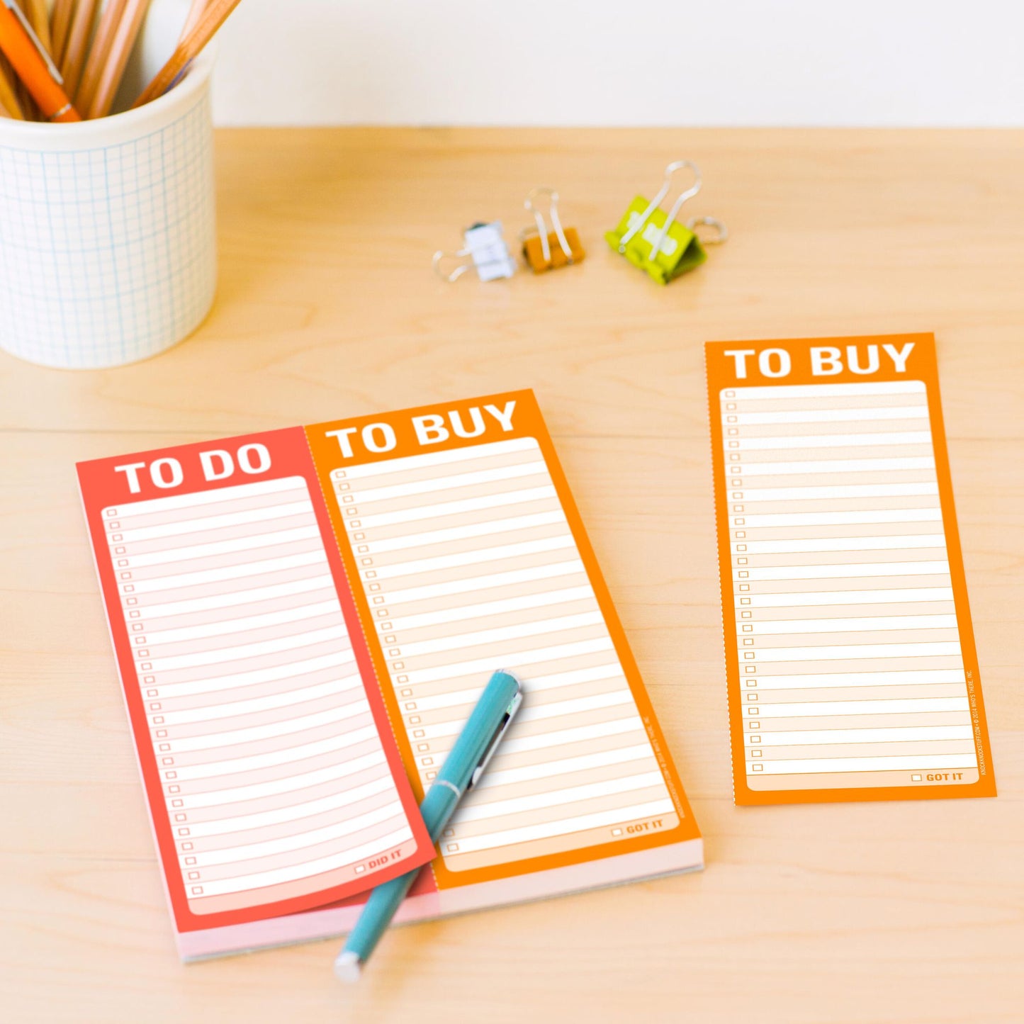 To Do/To Buy Perfornated Pad