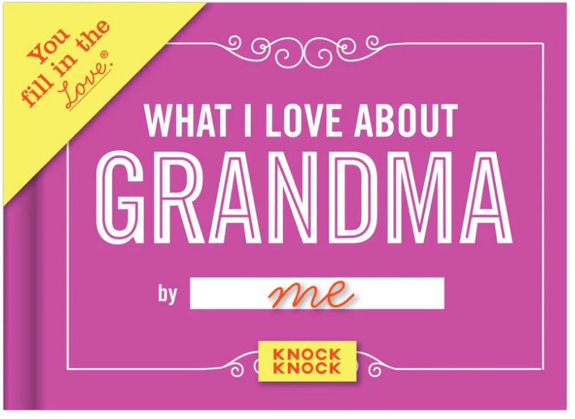 What I Love About Grandma Journal