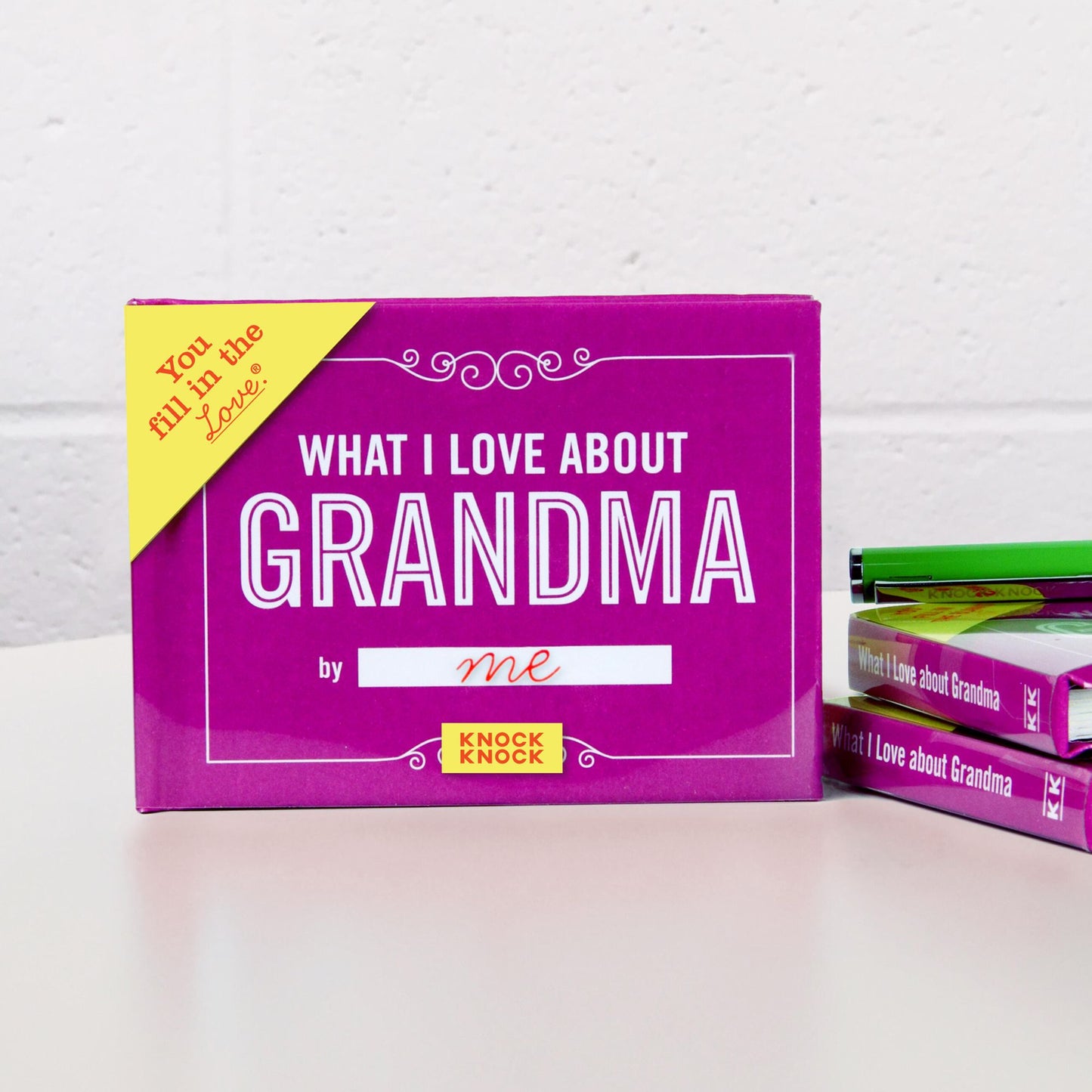 What I Love About Grandma Journal