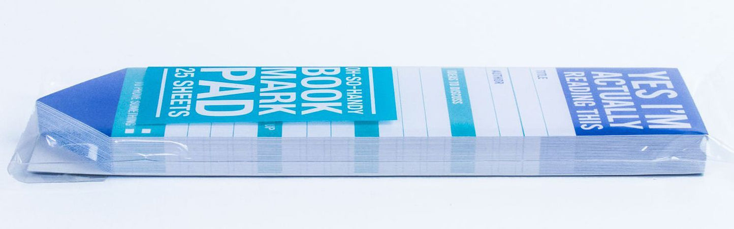 Yes I'm Actually Reading This Oh-So-Handy Bookmark Pad