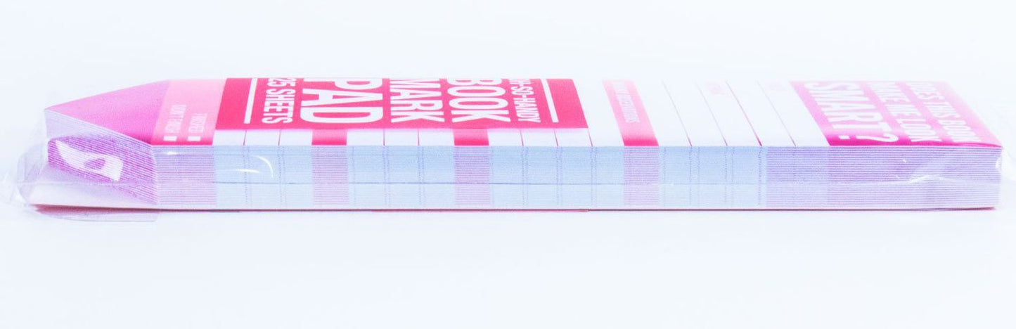 Does This Book Make Me Look Smart? Oh-So-Handy Bookmark Pad