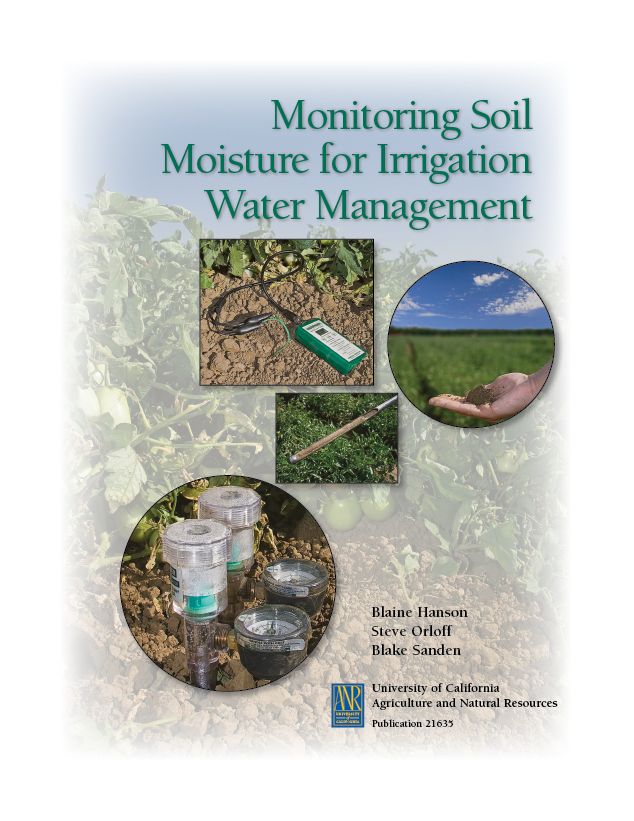 Monitoring Soil Moisture for Irrigation Water Management